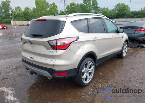 2017 Ford Escape Titanium from USA, damaged, VIN 1FMCU9J92HUD37563